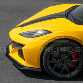 Corvette C8 Z06 / E-Ray DRY CARBON FIBER Front Splitter [Z07 Package] - image 10