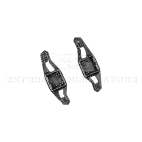 Extreme Online Store EOS Corvette C8 Style CARBON FIBER Steering Wheel Paddle Shifter for C8 Corvette - Image 3