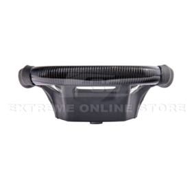 FFP F-150 CARBON FIBER Perforated Leather Red Stripe Steering Wheel - Image 6