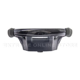FFP F-150 CARBON FIBER Alcantara Leather Red Stripe Steering Wheel - Image 16
