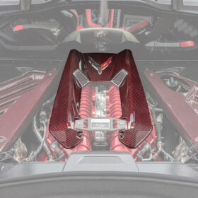 Extreme Online Store Corvette C8 Z06 DRY CARBON FIBER Engine Cover