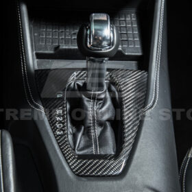 2024-Up Mustang DRY CARBON FIBER Gear Shift Panel Cover - image 4