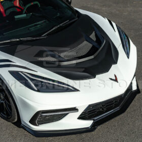 Extreme Online Store Corvette C8 Stingray DRY CARBON FIBER Front Splitter [Z06 / Z07 Conversion Package] - Image 9