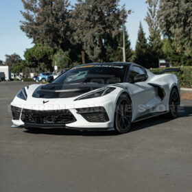 Extreme Online Store Corvette C8 Stingray DRY CARBON FIBER Front Splitter [Z06 / Z07 Conversion Package] - Image 4