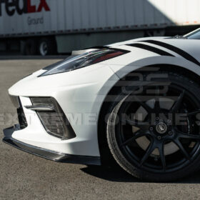 Extreme Online Store Corvette C8 Stingray DRY CARBON FIBER Front Splitter [Z06 / Z07 Conversion Package] - Image 10