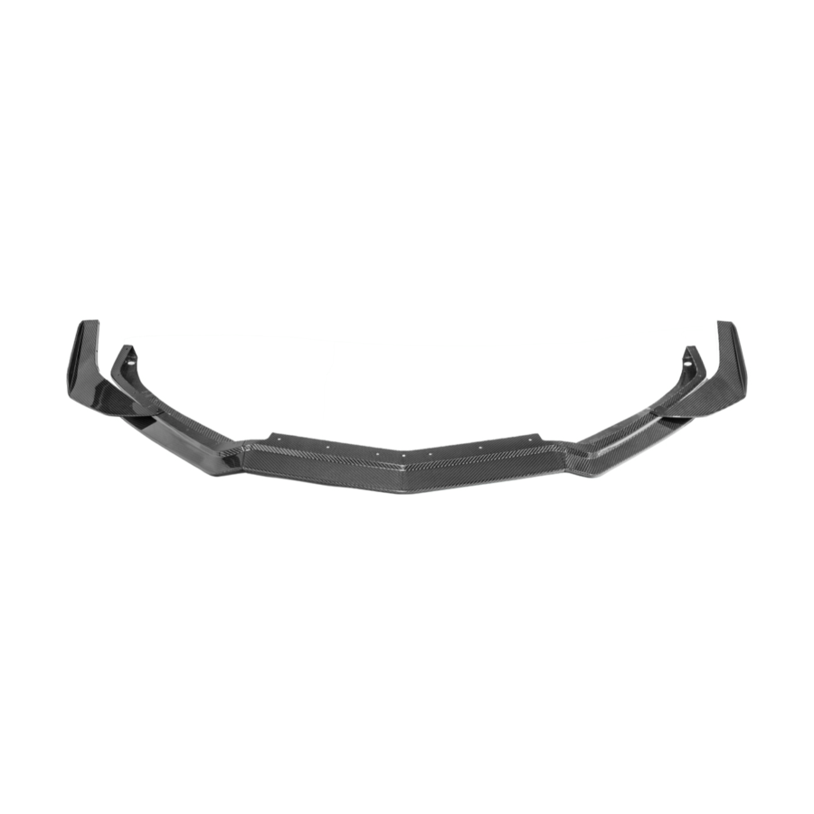 Extreme Online Store Corvette C8 Stingray DRY CARBON FIBER Front Splitter [Z06 / Z07 Conversion Package] - Image 2