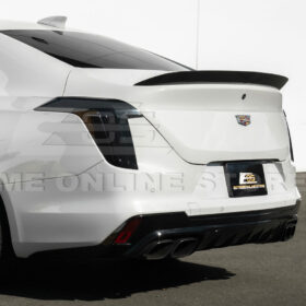 Extreme Online Store EOS CT4 SMOKE TINTED Rear Tail Light Trim Bezel Cover Pair for CT4-V - Image 5