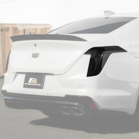Extreme Online Store EOS CT4 SMOKE TINTED Rear Tail Light Trim Bezel Cover Pair for CT4-V - Image 3