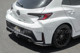 Extreme Online Store GR Corolla Carbon Fiber Rear Apron Lip - Image 8
