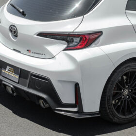 Extreme Online Store GR Corolla Carbon Fiber Rear Apron Lip - Image 2