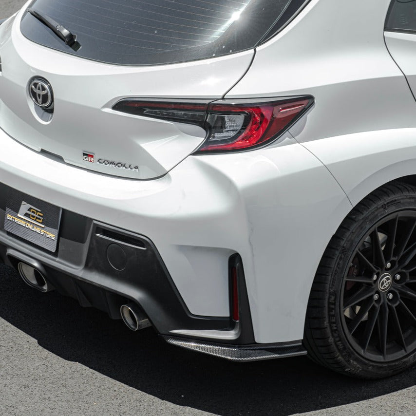 Extreme Online Store GR Corolla Carbon Fiber Rear Apron Lip - Image 2