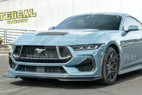 2024+ Mustang GT DRY CARBON FIBER Front Side Grille Inserts - Image 3
