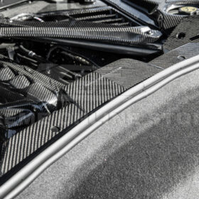 Extreme Online Store Corvette C8 DRY CARBON FIBER Coupe Engine Bay Panel Cover (3-Pieces Version) - Image 10