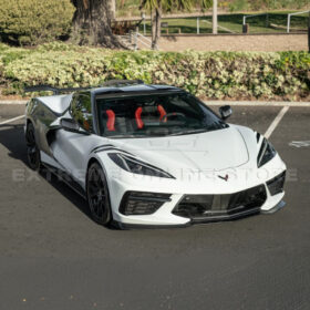 Extreme Online Store Corvette C8 DRY CARBON FIBER Windshield Upper Molding Trim - Image 3