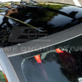 Extreme Online Store Corvette C8 DRY CARBON FIBER Windshield Upper Molding Trim - Image 9