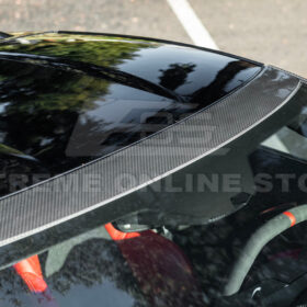 Extreme Online Store Corvette C8 DRY CARBON FIBER Windshield Upper Molding Trim - Image 10