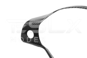 EOS 2020-23 Tesla Model 3 & 20-24Y Carbon Fiber Interior Steering Wheel Cover - image 12