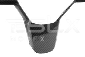 EOS 2020-23 Tesla Model 3 & 20-24Y Carbon Fiber Interior Steering Wheel Cover - image 10