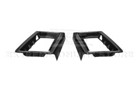 2024+ Mustang GT DRY CARBON FIBER Front Side Grille Inserts - Image 10