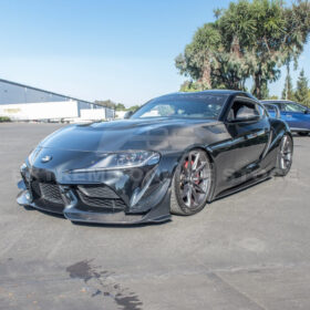 2020-Up Toyota Supra A91 CF Front Splitter Lip - image 4