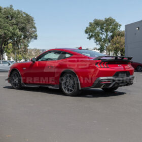 2024+ Ford Mustang DRY CARBON FIBER Fender Flares & Mud Flap - image 4
