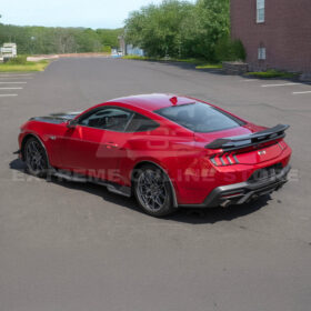 2024+ Ford Mustang DRY CARBON FIBER Fender Flares & Mud Flap - image 6