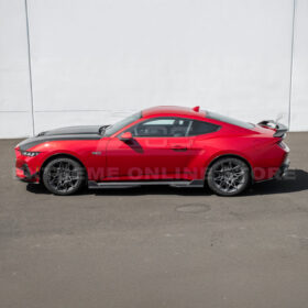 2024+ Ford Mustang DRY CARBON FIBER Fender Flares & Mud Flap - image 8