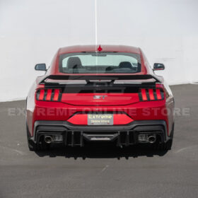 2024-Up Ford Mustang Rear Trunk Wing Wickerbill Spoiler - image 6