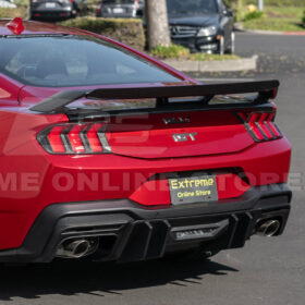 2024-Up Ford Mustang Rear Trunk Wing Wickerbill Spoiler - image 9