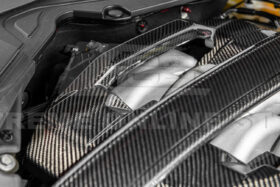 2024-Up Ford Mustang Dry Carbon Fiber Engine Cover - image 5