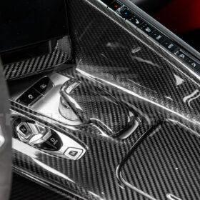 Corvette C8 DRY CARBON FIBER Center Console w/ Switch Trim Cover - image 8