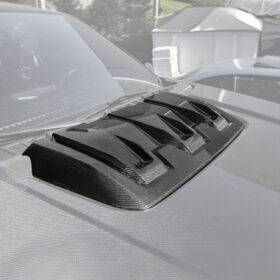 2021-Up F-150 Raptor Carbon Fiber Hood Cover - image 3