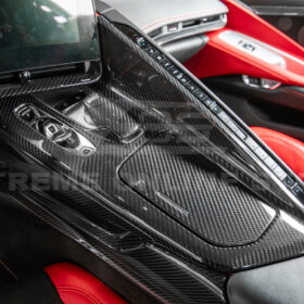 Corvette C8 DRY CARBON FIBER Center Console w/ Switch Trim Cover - image 4