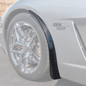 Extreme Online Store Corvette C6 Base Front Guards Mud Flaps - Image 3