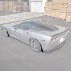 Extreme Online Store Corvette C6 Base Front & Rear Splash Guards Mud Flaps - Image 3