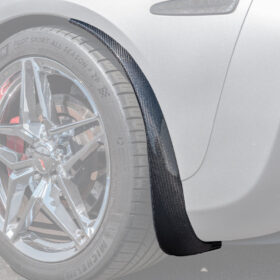 Extreme Online Store Corvette C6 Base Rear Splash Guards Mud Flaps - Image 2
