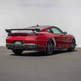 2024+ Ford Mustang GT Style Dry Carbon Fiber Rear Bumper Diffuser - image 4