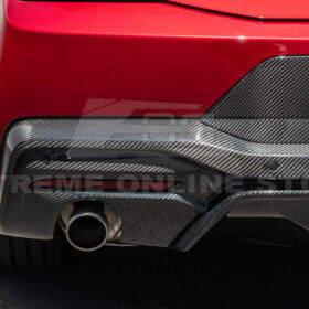 2024+ Ford Mustang GT Style Dry Carbon Fiber Rear Bumper Diffuser - image 10