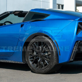 EOS 2014-2019 Chevrolet Corvette C7 Base Front & Rear Quarter Extension Pair - image 6