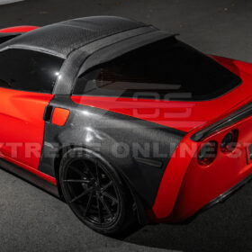 Extreme Online Store Corvette C6 EOS Performance CARBON FIBER Rear Roof Wing Lid Spoiler for C6 Corvette - Image 5