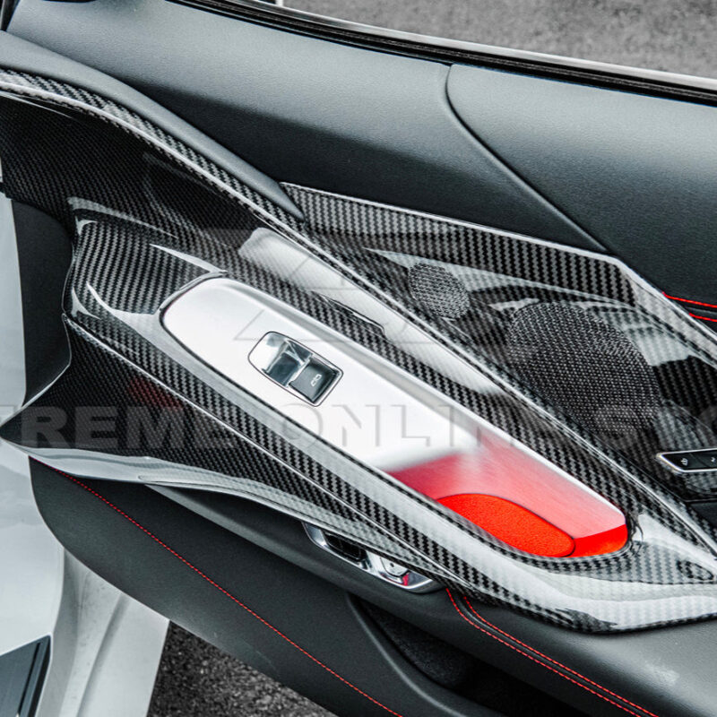 C8 trim installed view