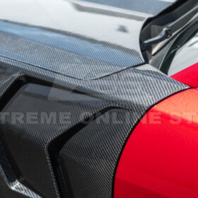 2024-Up Ford Mustang S650 GTD Style Carbon Fiber Front Side Vented Fenders - image 9