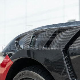 2024-Up Ford Mustang S650 GTD Style Carbon Fiber Front Side Vented Fenders - image 10