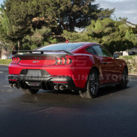 2024+ Ford Mustang V2 Package Carbon Fiber Rear Bumper Diffuser - image 7
