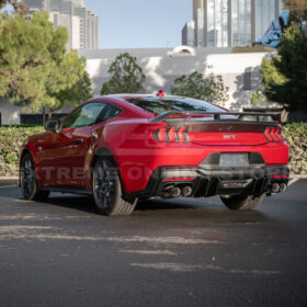 2024+ Ford Mustang V2 Package Carbon Fiber Rear Bumper Diffuser - image 4