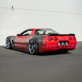 Extreme Online Store EOS Corvette C5 ZR1 Extended GLOSSY BLACK Rear Trunk Lid Wickerbill Spoiler - Image 4