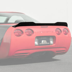Extreme Online Store EOS Corvette C5 ZR1 Extended GLOSSY BLACK Rear Trunk Lid Wickerbill Spoiler