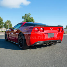 Corvette C6 ZR1 Extended Rear Trunk Spoiler - image 7