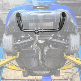 2022-Present Toyota GR86 Subaru BRZ Muffler Delete Axle Back Exhaust - image 3