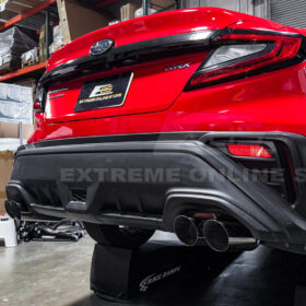 EOS 2022-Up Subaru WRX | Boso Muffler Delete Quad Burnt Tips Axle Back Exhaust